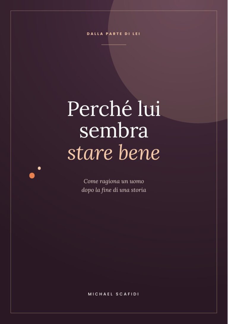 Il libro Perché lui sembra stare bene